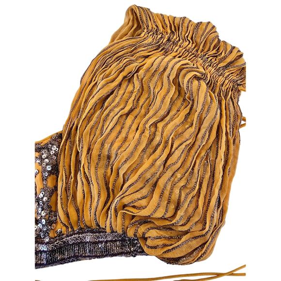 SANI Beautiful Beaded Top In A Size Medium, Nwt.  Stunning. - Picture 4 of 8